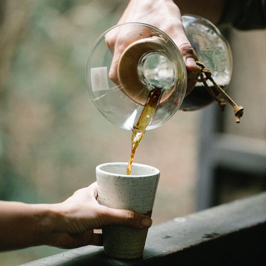 Chemex 6 Tazze - Caffettiera Pour Over in Vetro Borosilicato