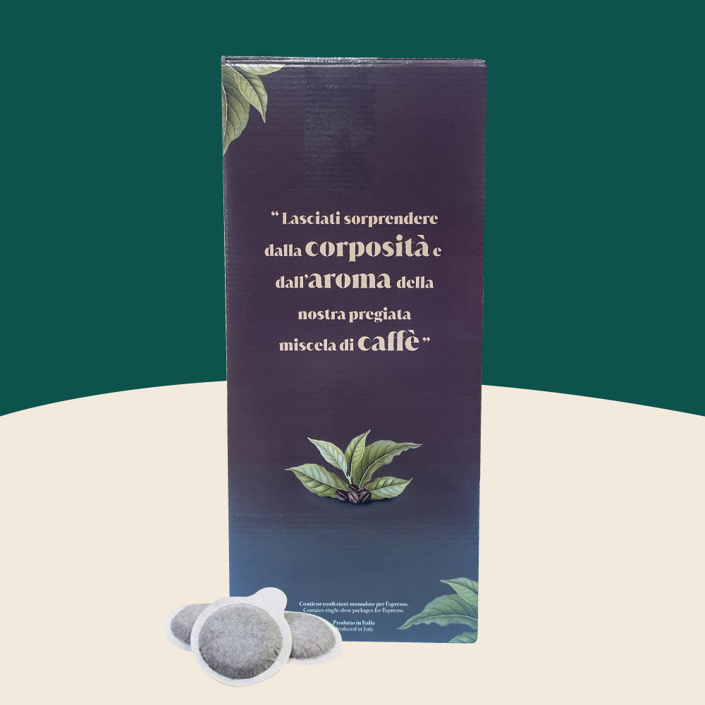 150 Cialde caffè Sansone biodegradabili, 70% Arabica - 30% Robusta