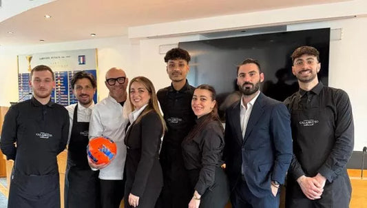 Il team di Caffè Sansone e Terrazza Calabritto all'Assemblea della Lega Serie A a Milano