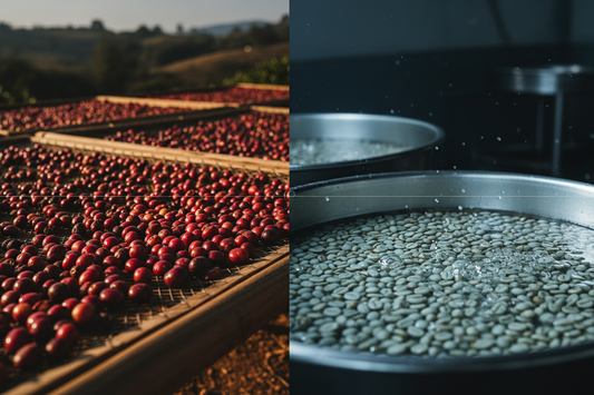 Confronto tra caffè Brasile naturale e Etiopia lavato: processi di lavorazione e profili sensoriali a confronto