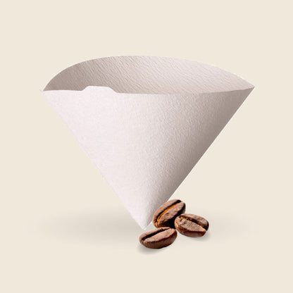 Filtri Hario V60 Carta Naturale - 100 Pezzi Misura 02