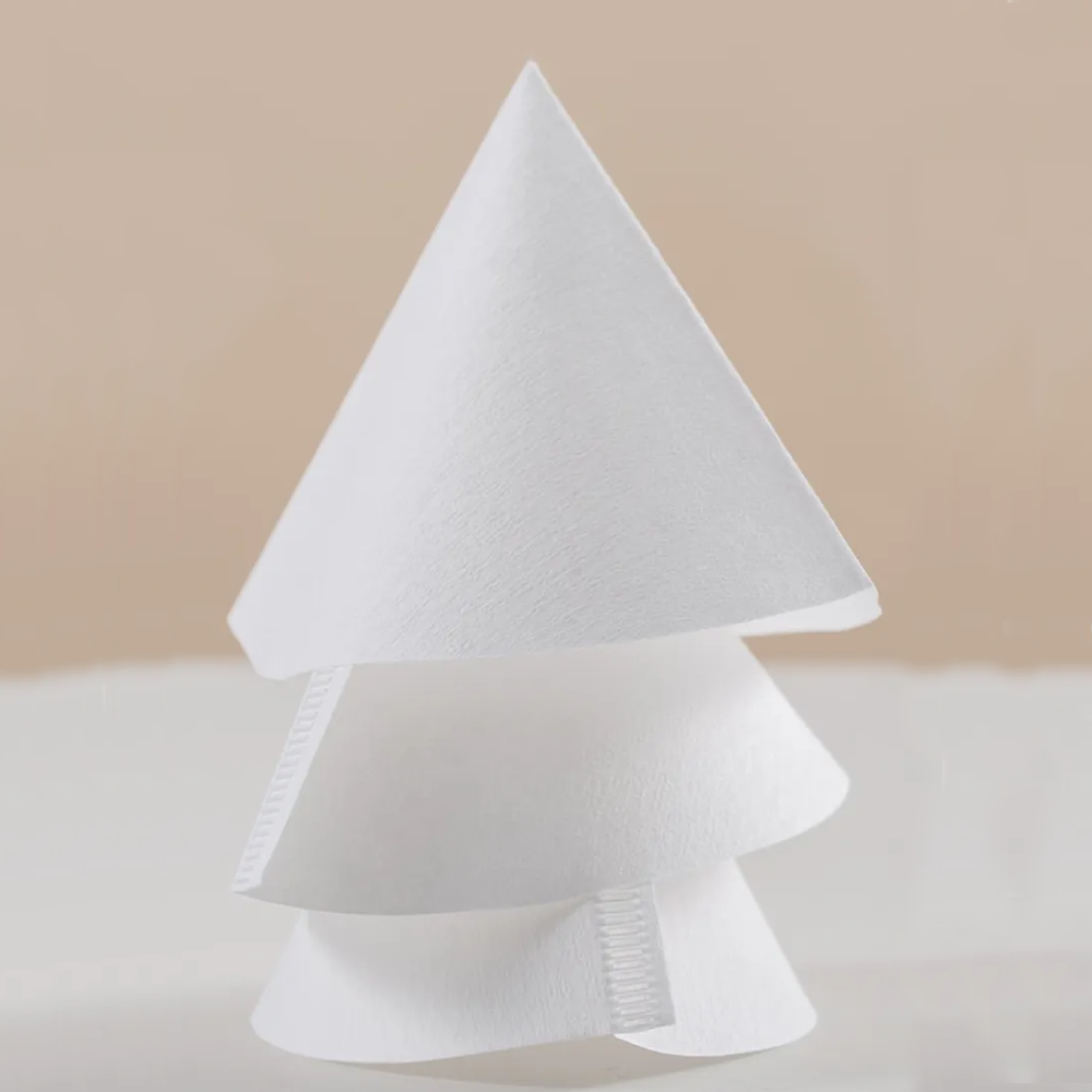 Filtri Hario V60 Carta Naturale - 100 Pezzi Misura 02