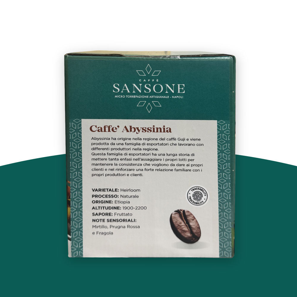 Cialde Caffè Abyssinia Specialty Etiopia | 100% Arabica Naturale