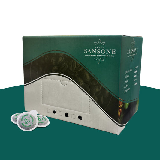 50 Cialde Caffè Biodegradabili ESE 44mm - Blend 70% Arabica 30% Robusta